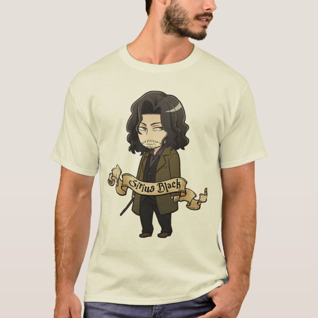 Camiseta Anime Sirius Black (Anverso)