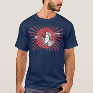 Camiseta Anime Skelita con bandera de Japón (2)