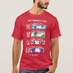 Camiseta Anime Sketching  Sketching Anime Perfect Day Anime