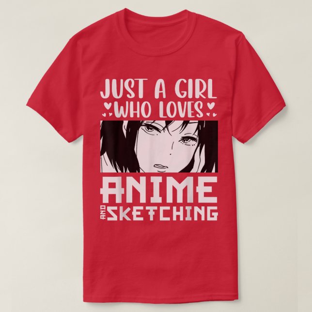 Camiseta Anime Stuff (Diseño del anverso)
