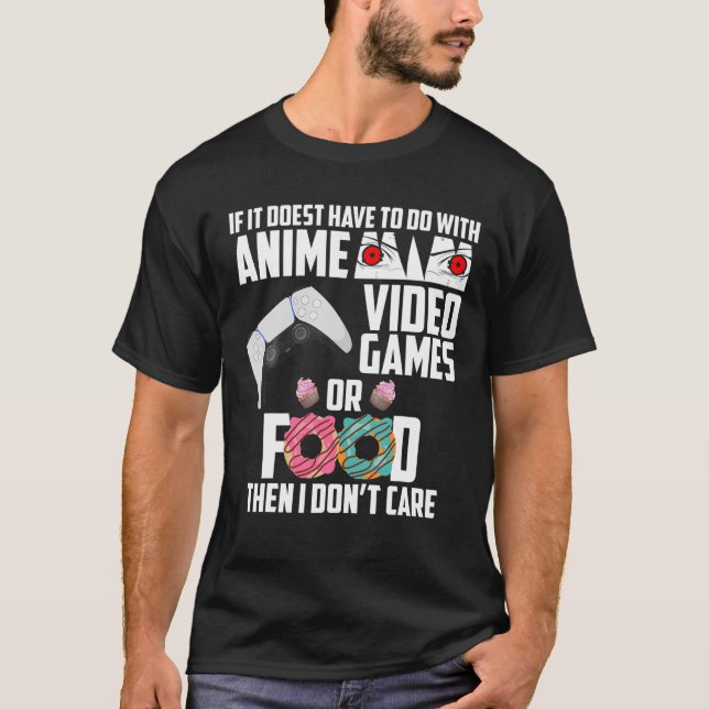 Camiseta Anime Stuff, Anime Merch, Anime , Anime Accesorie (Anverso)