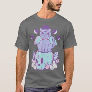 Camiseta Anime Style Pastel Goth Kawaii Creepy Cute Goth Ha