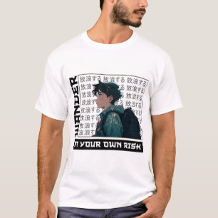 Camiseta Anime T-Shirt Anime Toddler anime vagabundo