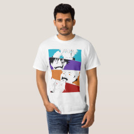 Camiseta anime t-shirt print: jujutsu kaisen
