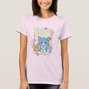 Camiseta Anime Tom y Jerry Strawberry Fun
