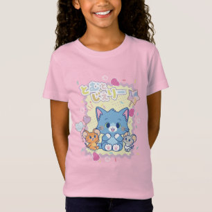 Camiseta Anime Tom y Jerry Strawberry Fun