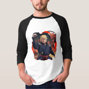 Camiseta Anime Trump - Aumentando el puño