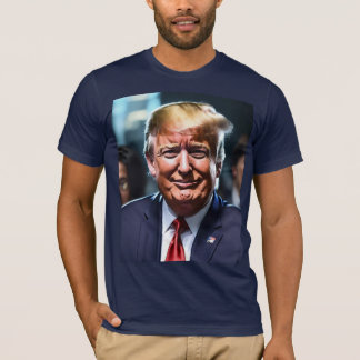 Camiseta "Anime Trump: El sonriente comandante