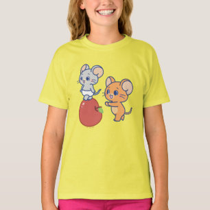 Camiseta Anime Tuffy y Jerry Apple Rolling