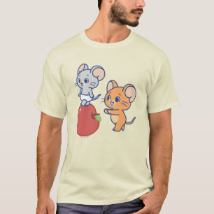 Camiseta Anime Tuffy y Jerry Apple Rolling