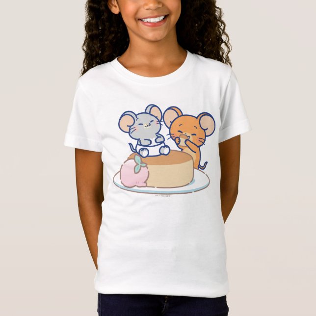 Camiseta Anime Tuffy y Jerry Cheesecake (Anverso)