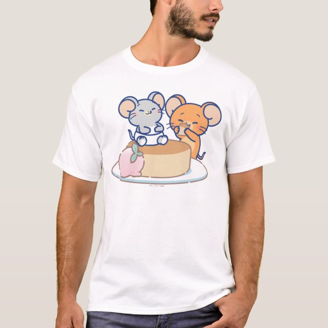 Camiseta Anime Tuffy y Jerry Cheesecake (Anverso)