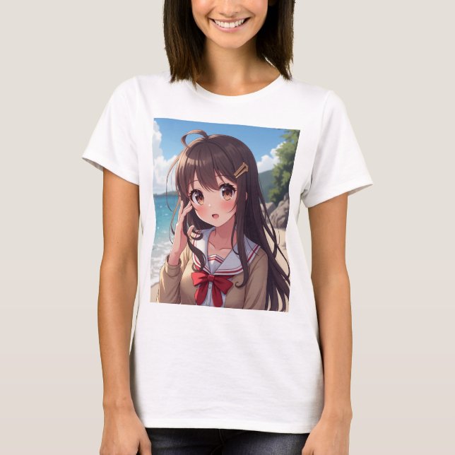Camiseta Anime waifu (Anverso)