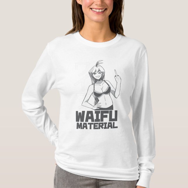 Camiseta Anime Waifu (Anverso)