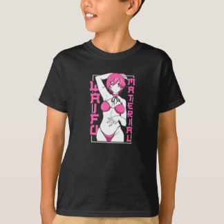 Camiseta Anime Waifu Material japonés Anime Lover
