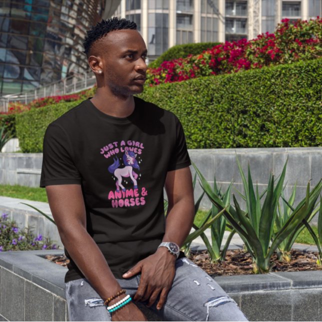 Camiseta Anime Y Caballos (Subido por el creador)