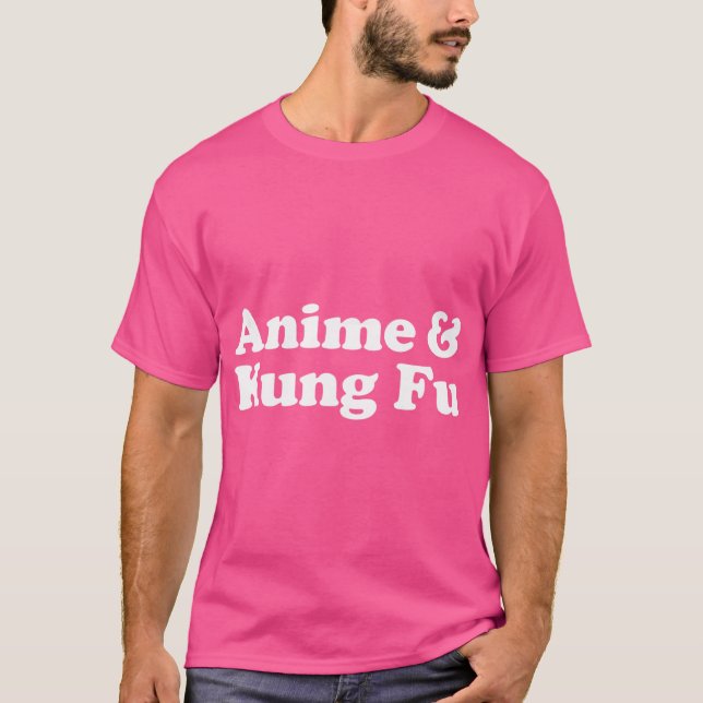 Camiseta Anime Y Kung Fu Kawaii (Anverso)
