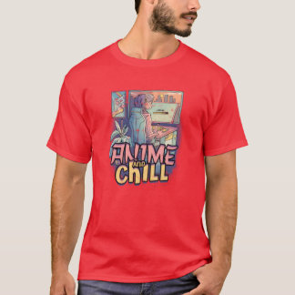 Camiseta Anime y relájate Anime