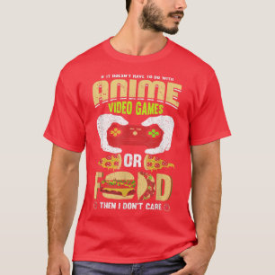 Camiseta Anime y videojuegos 