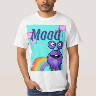 Camiseta ánimo, arcoiris alienígena