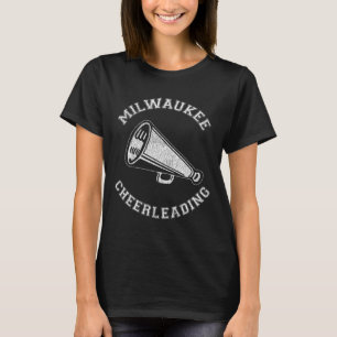 Camiseta Ánimo de Milwaukee Angustiado Retro Porrista de lo