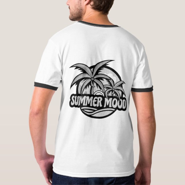 Camiseta Ánimo de verano (Reverso completo)