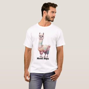 Camiseta Ánimo: NOPE - Funny Sassy Llama