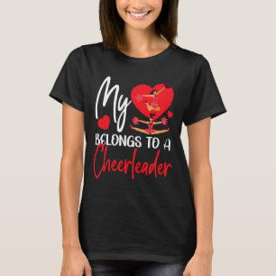 Camiseta Ánimo Porristas Novio Novia San Valentín