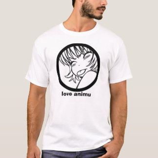 Camiseta animu del amor - muuhh lindo del animado