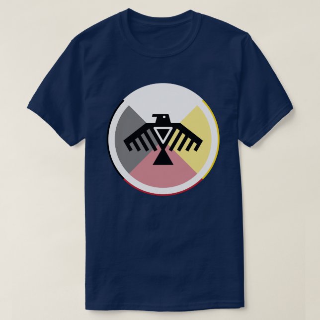 Camiseta anishinaabe sagrado hoop (Diseño del anverso)