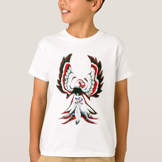 Camiseta Anishinaabe Thunderbird Boys (Anverso)