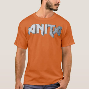 Camiseta Anita metalizado fuerte