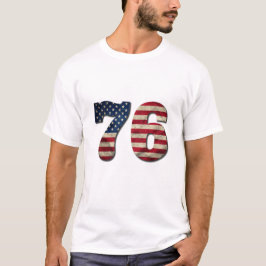 Camiseta Aniversario 250 Años de EE. UU. 76 Diseño Patrióti