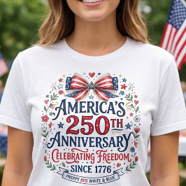 Camiseta Aniversario 250 de América Lazo Coquette Prep 