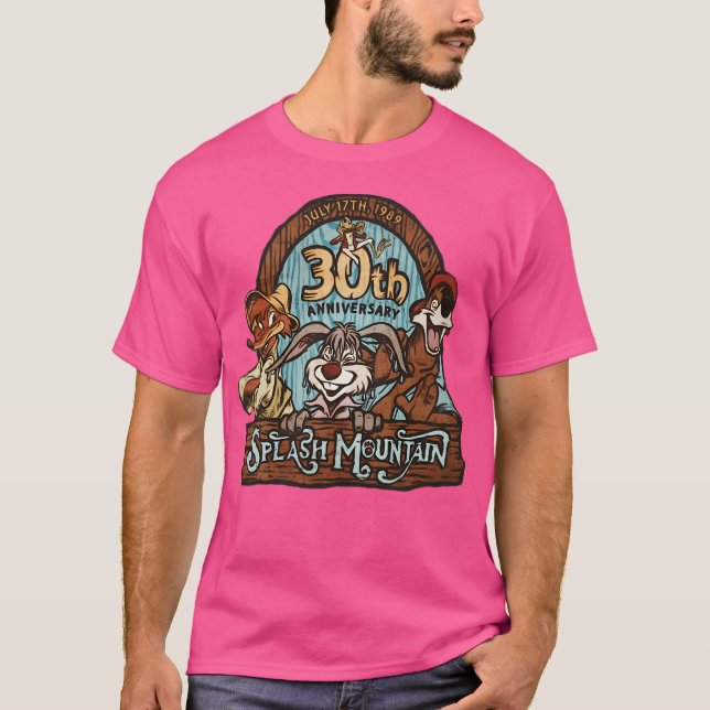 Camiseta Aniversario 30.ª Esplash Vintage.Montaña - (Anverso)