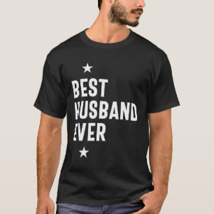 Camiseta Aniversario boda Regalos al mejor esposo de la his