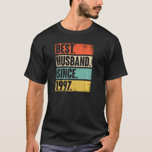 Camiseta Aniversario De 25 Bodas Por Su Mejor Marido Desde