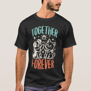 Camiseta Aniversario de Boda Amigo Juntos Por Siempre Lindo