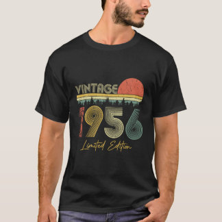 Camiseta Aniversario de bodas de 1956 Nacido en 1956 Py