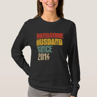 Camiseta Aniversario de bodas de hombres 9 para él Esposo g