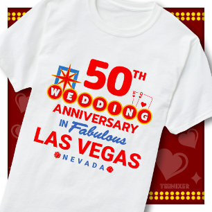 Camiseta Aniversario de bodas número 50 de una fabulosa par