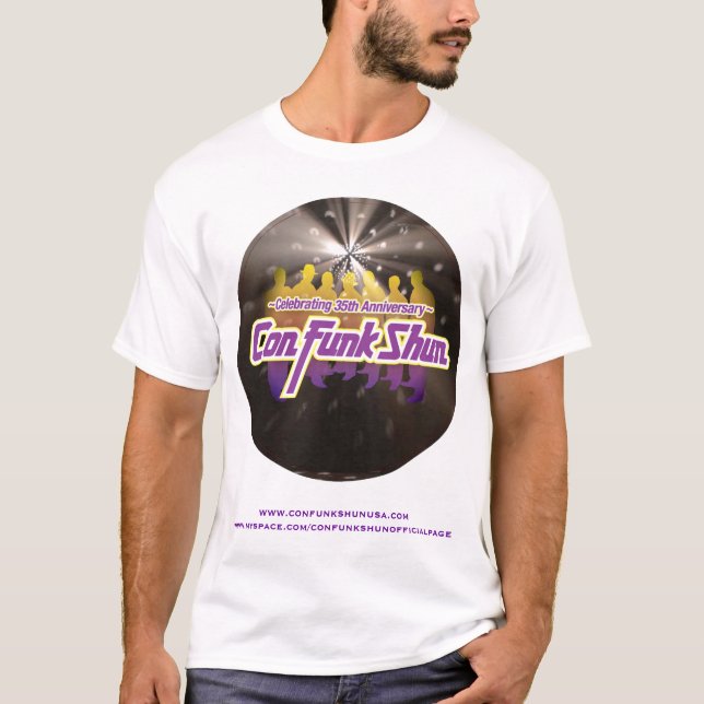 Camiseta Aniversario de ConFunkShun (Anverso)