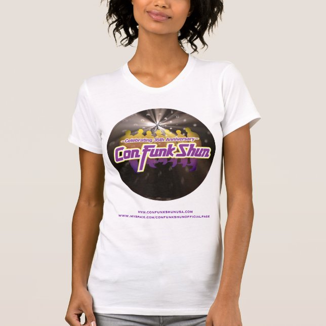 Camiseta Aniversario de ConFunkShun (Anverso)