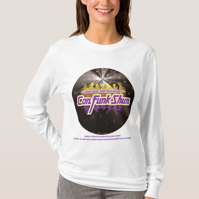 Camiseta Aniversario de ConFunkShun (Anverso)