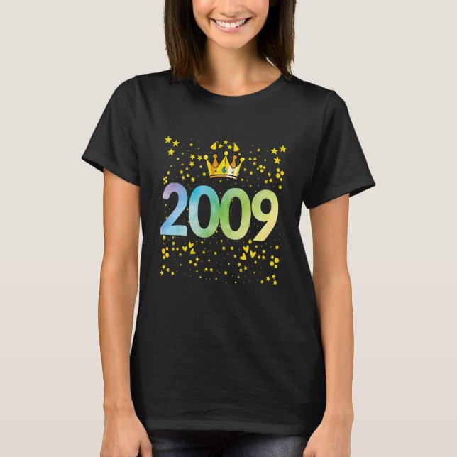 Camiseta Aniversario de cumpleaños 2009 (Anverso)