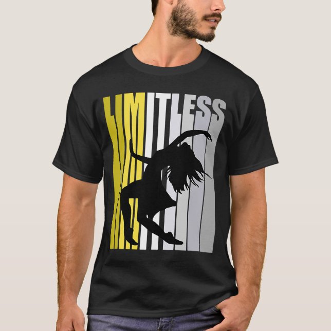Camiseta Aniversario de danza amarilla limitada Cute Retro  (Anverso)