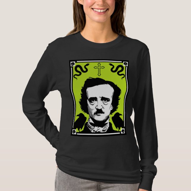 Camiseta Aniversario de Edgar Allan Poe 19 de enero (Anverso)