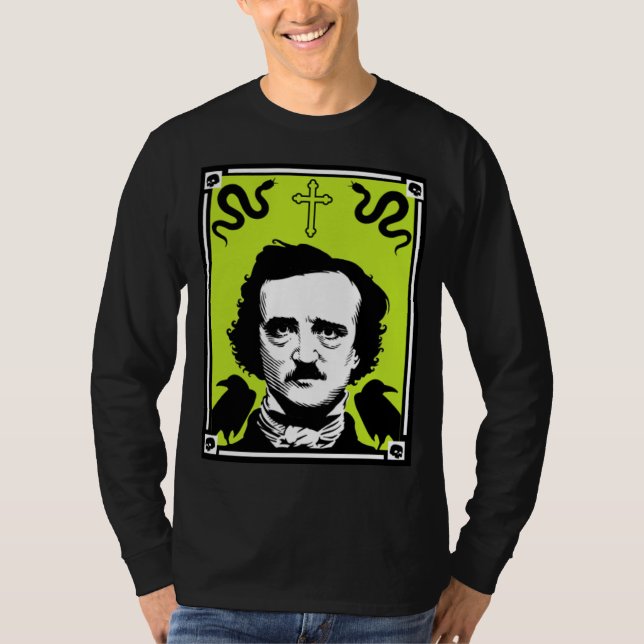 Camiseta Aniversario de Edgar Allan Poe 19 de enero (Anverso)