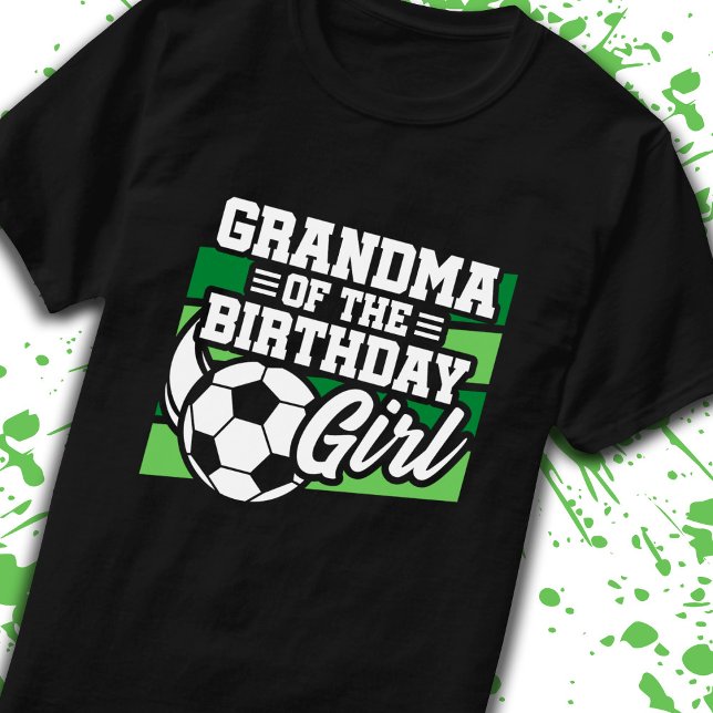 Camiseta Aniversario de la abuela del Chica de cumpleaños C (Subido por el creador)