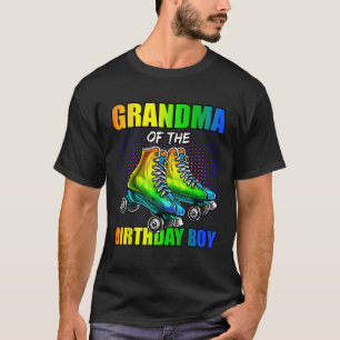 Camiseta Aniversario de la abuela Roller Patinaje de cumple